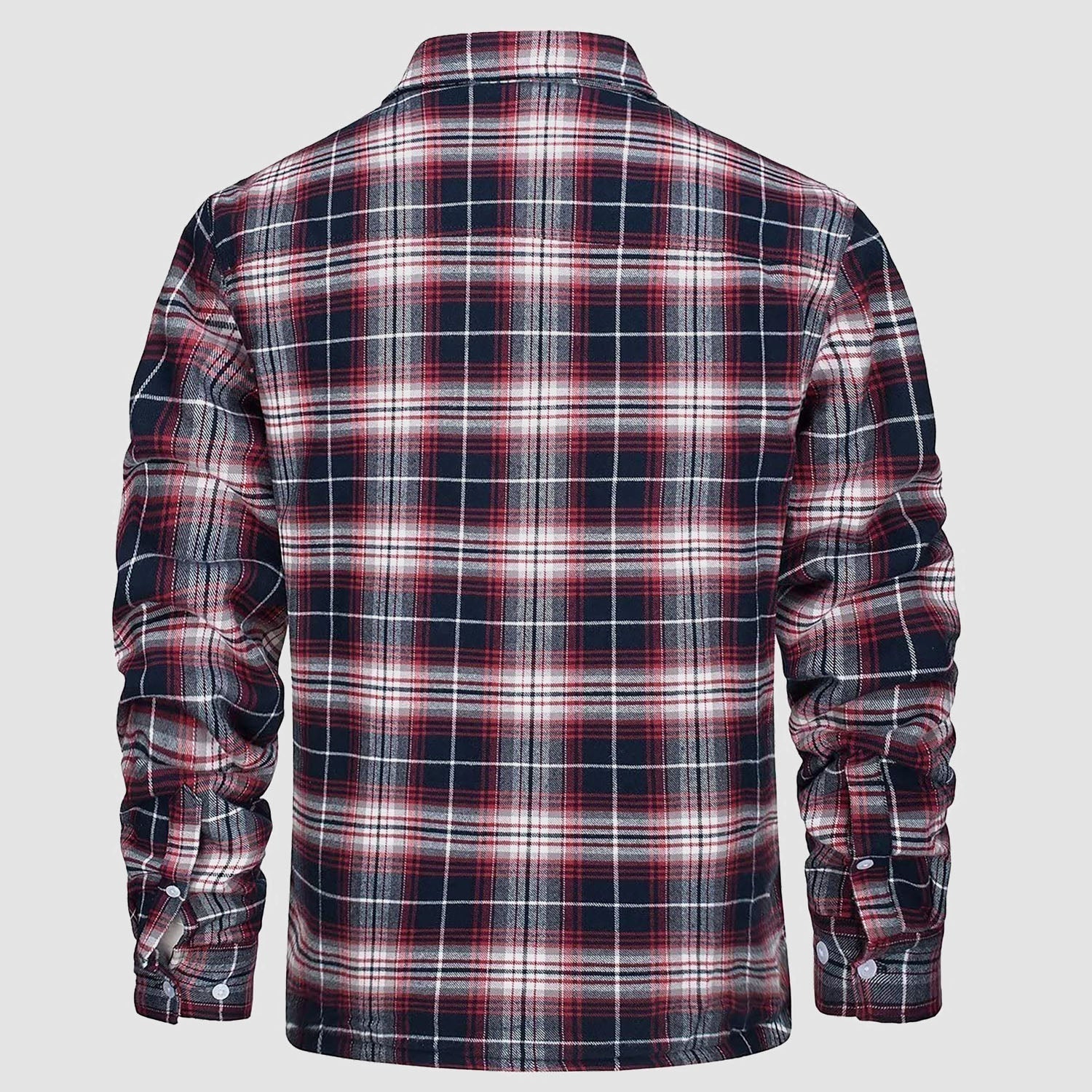 Arvid™ | Lined Checked Shirt Jacket
