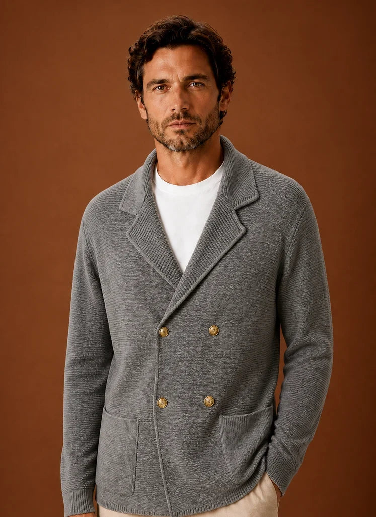 Men's Knit Cardigan Sweater for Comfortable Layering 4