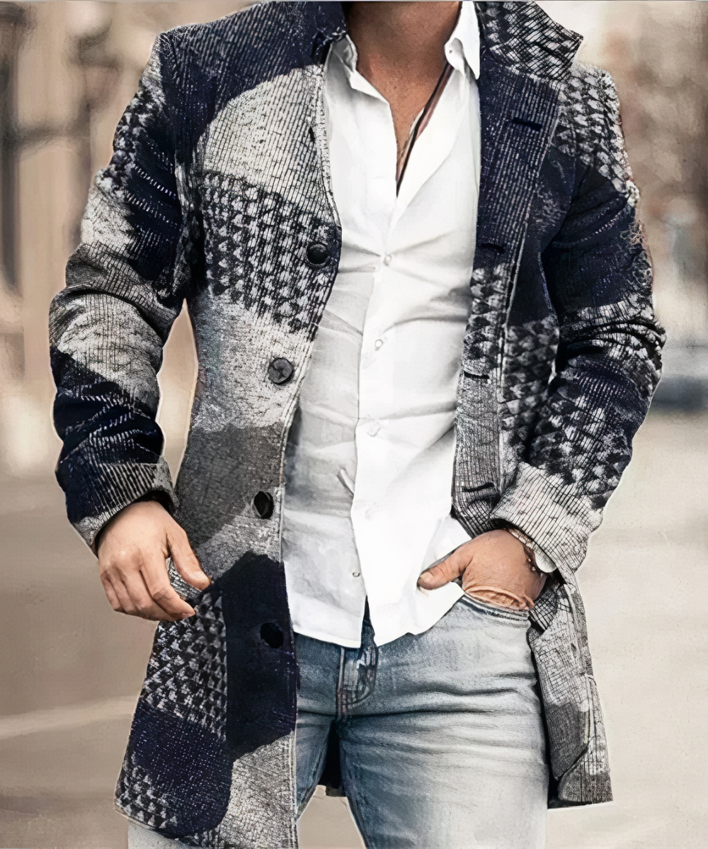 Milan | Men's Classic Stand Collar Coat