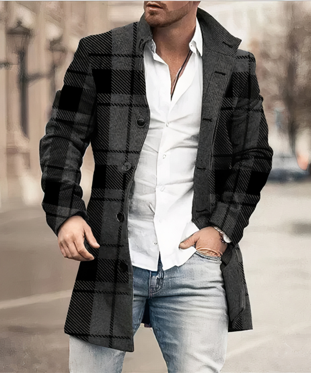 Milan | Men's Classic Stand Collar Coat