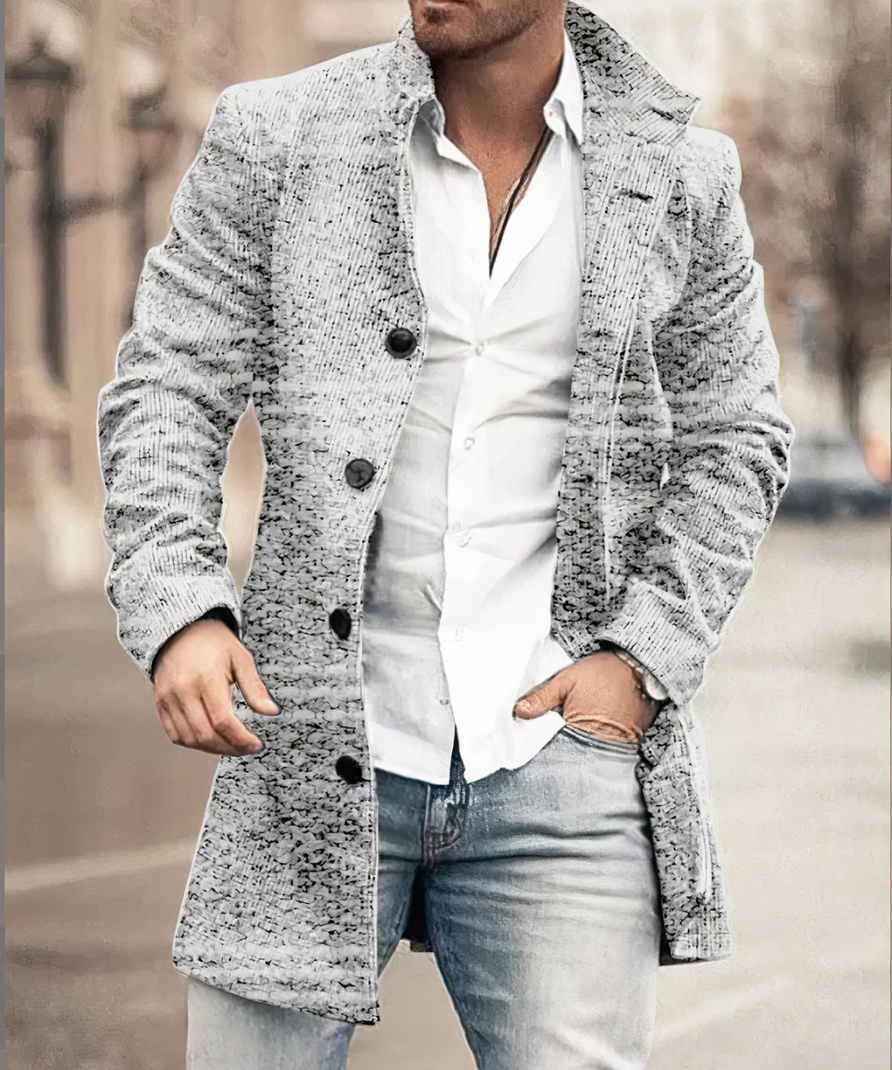 Milan | Men's Classic Stand Collar Coat