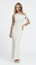 Orietta Women’s Evening Dress | One Shoulder | Maxi Length | Bow Detail