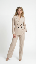 Women’s Blazer Suit | Blazer & Wide-Leg Trousers