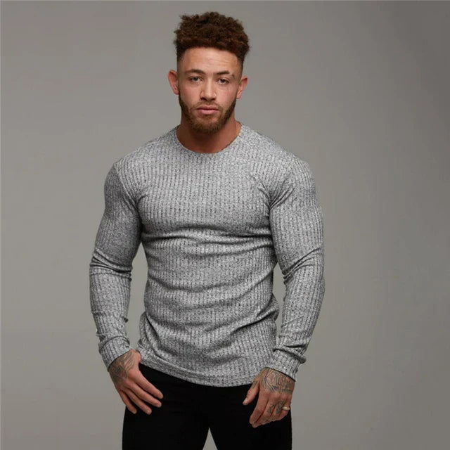 High-Quality Men’s Slim-Fit Sweater – Elegant, Warm & Comfortable