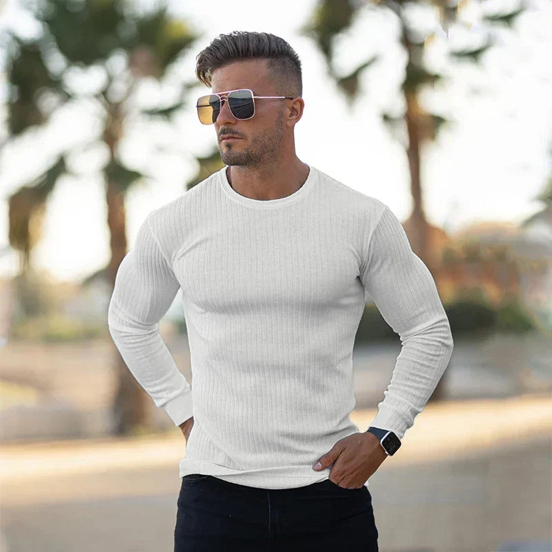 High-Quality Men’s Slim-Fit Sweater – Elegant, Warm & Comfortable