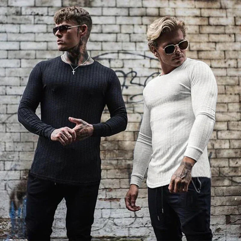 High-Quality Men’s Slim-Fit Sweater – Elegant, Warm & Comfortable