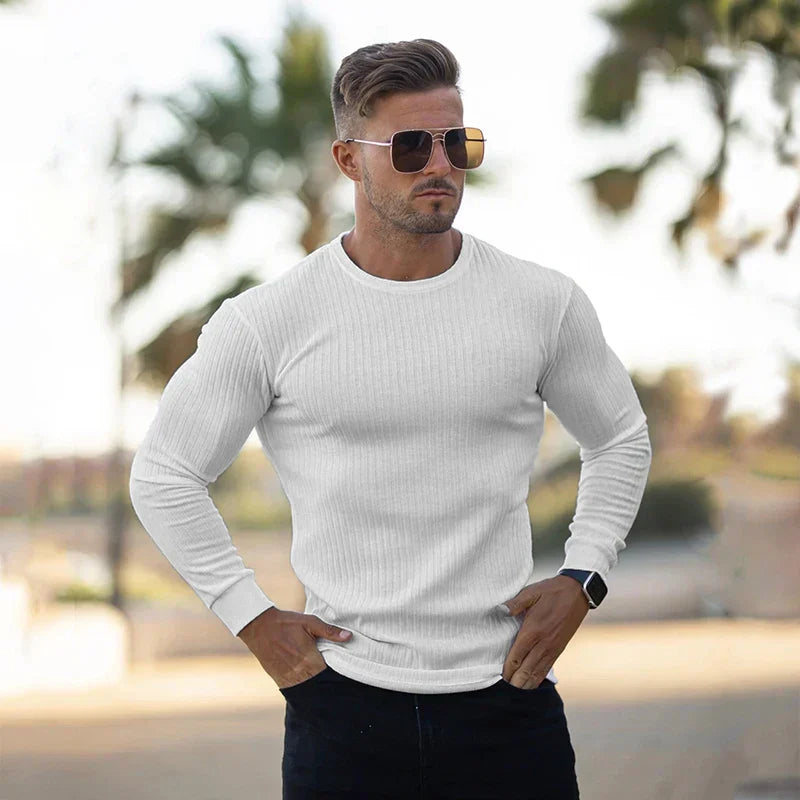 High-Quality Men’s Slim-Fit Sweater – Elegant, Warm & Comfortable