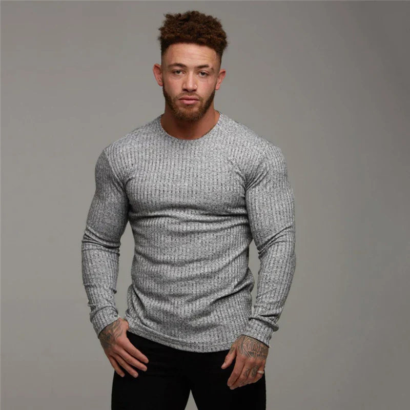 High-Quality Men’s Slim-Fit Sweater – Elegant, Warm & Comfortable