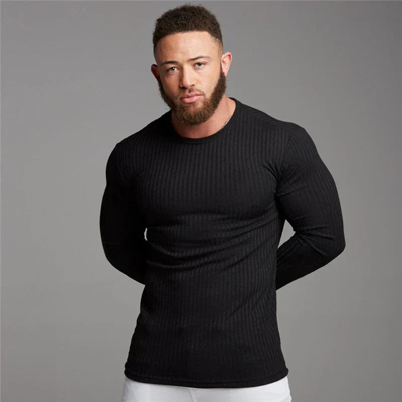 High-Quality Men’s Slim-Fit Sweater – Elegant, Warm & Comfortable