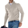 Men’s Pullover – Quarter-Zip Sweater, Warm & Stylish