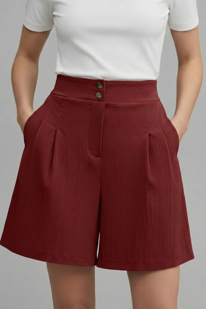 Noortje | Stylish Women’s Shorts with Wide Legs and High Waist