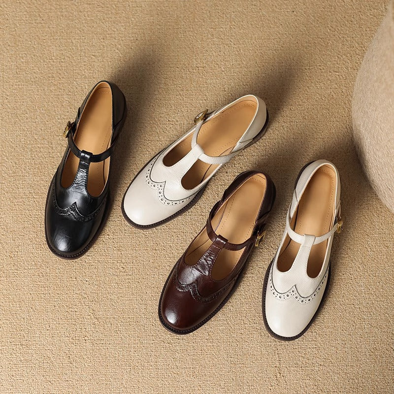 Nadine Stylish Block Heel Shoes