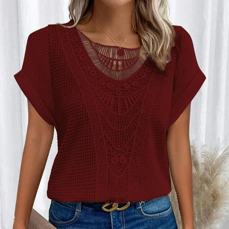 Rosa Timeless Round Neck Top