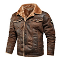 Noxar™ | Warm & Versatile Leather Jacket