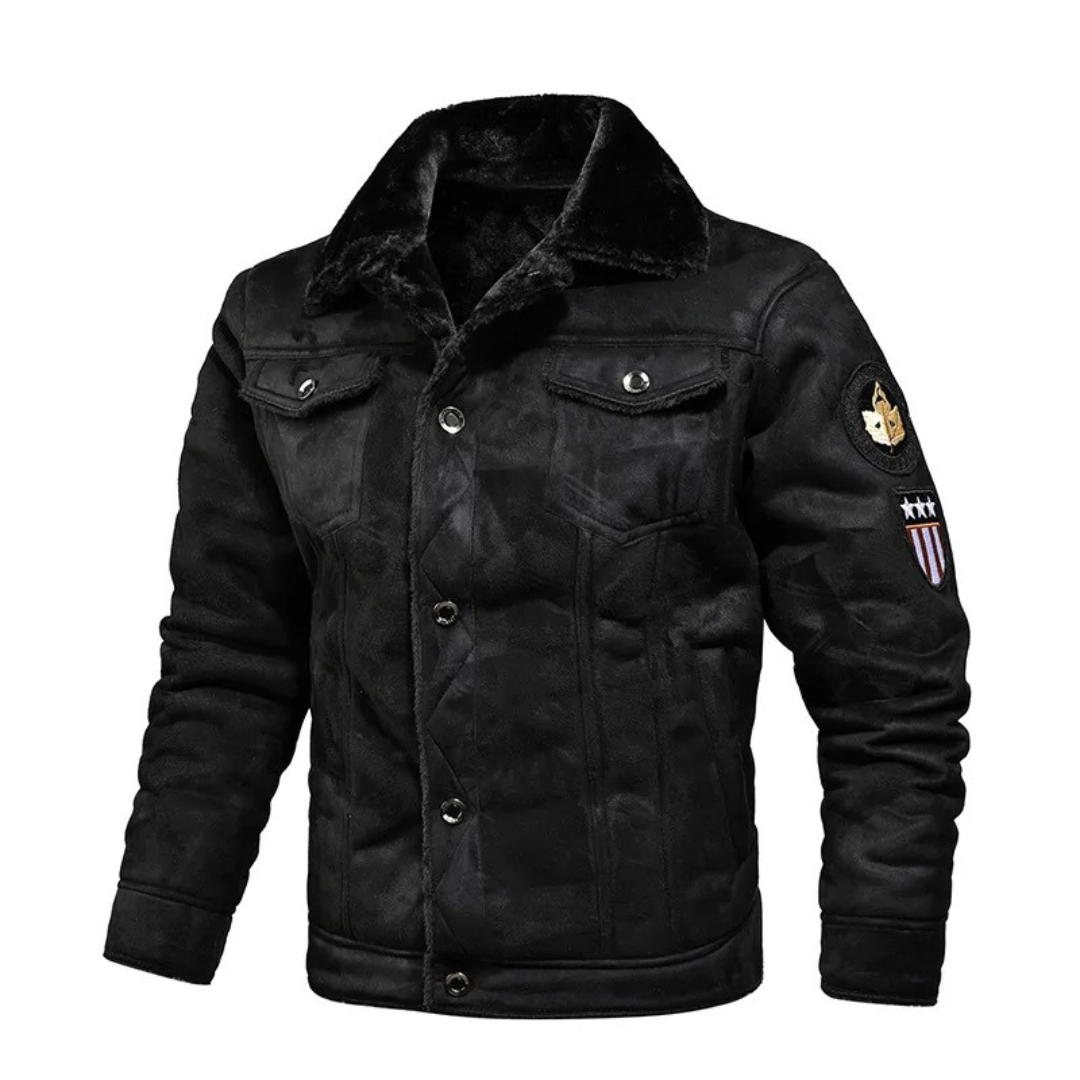 Noxar™ | Warm & Versatile Leather Jacket