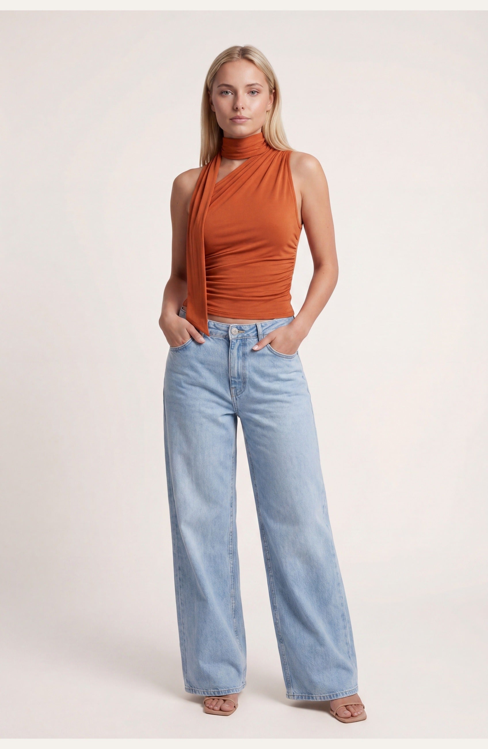 Women’s Top | Halterneck | Ruffles