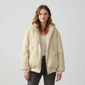Oversized Insulated Black Puffer Jacket for Women's Winter Coats 0