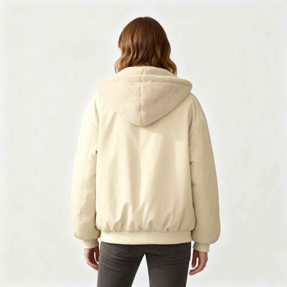 Oversized Insulated Black Puffer Jacket for Women's Winter Coats 4