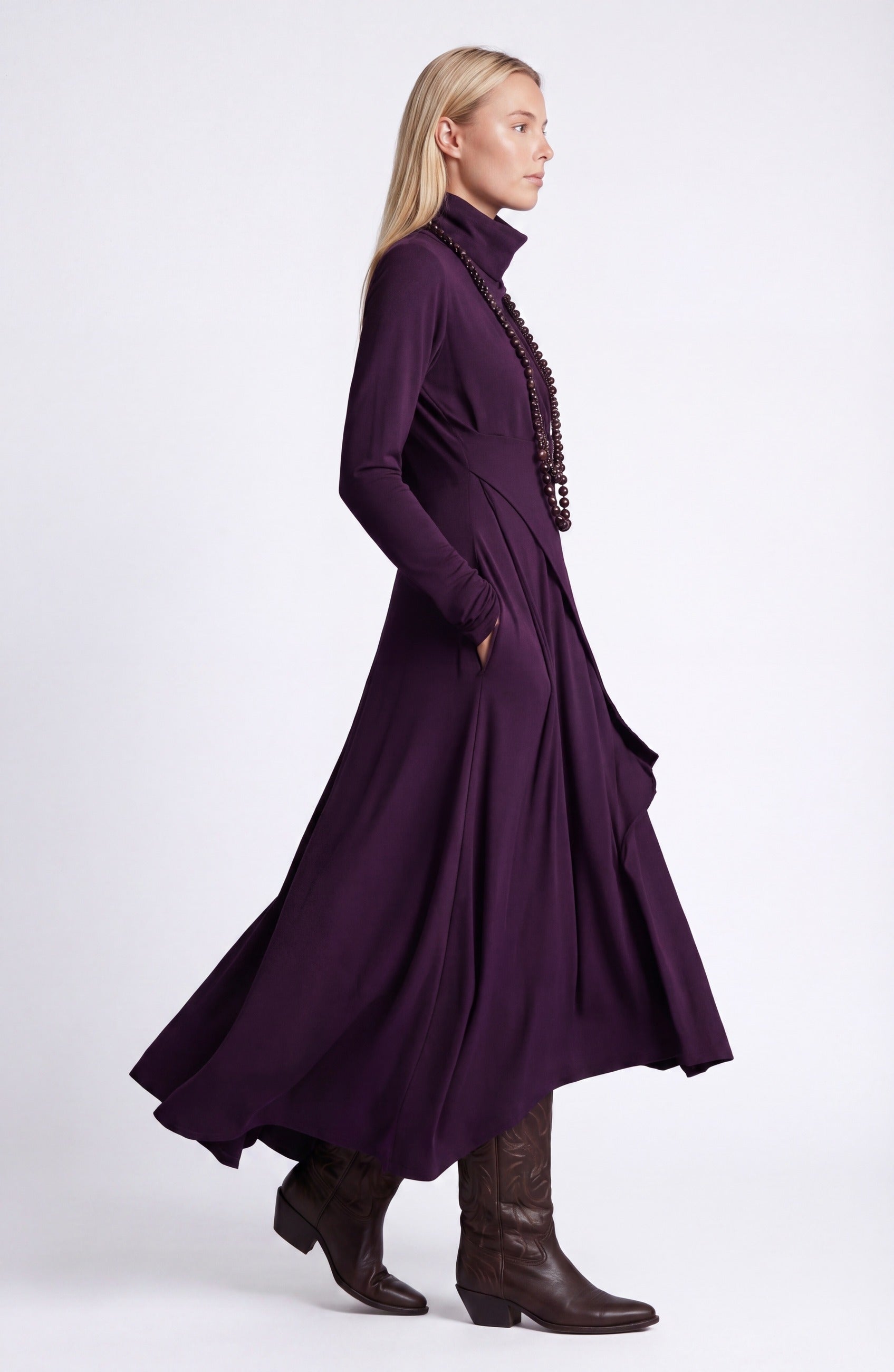 Inès Women’s Maxi Dress | Elegant Black Design | Timeless Style