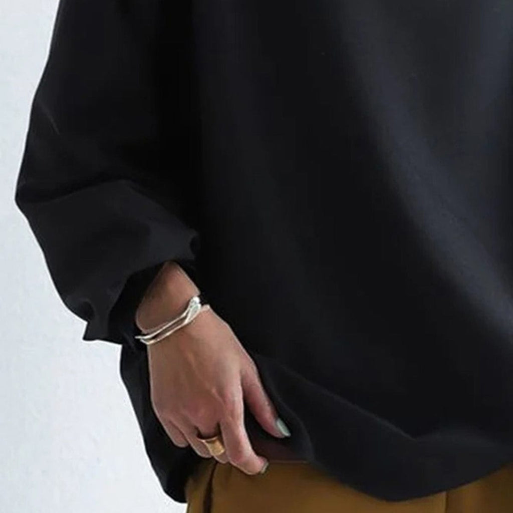 Renli Stylish High-Neck Top