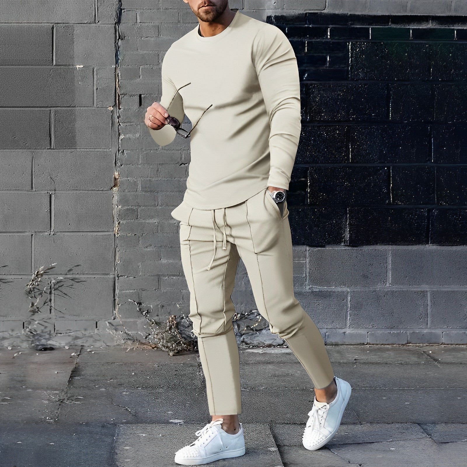 Men’s Jogging Suit – Two-Piece Set