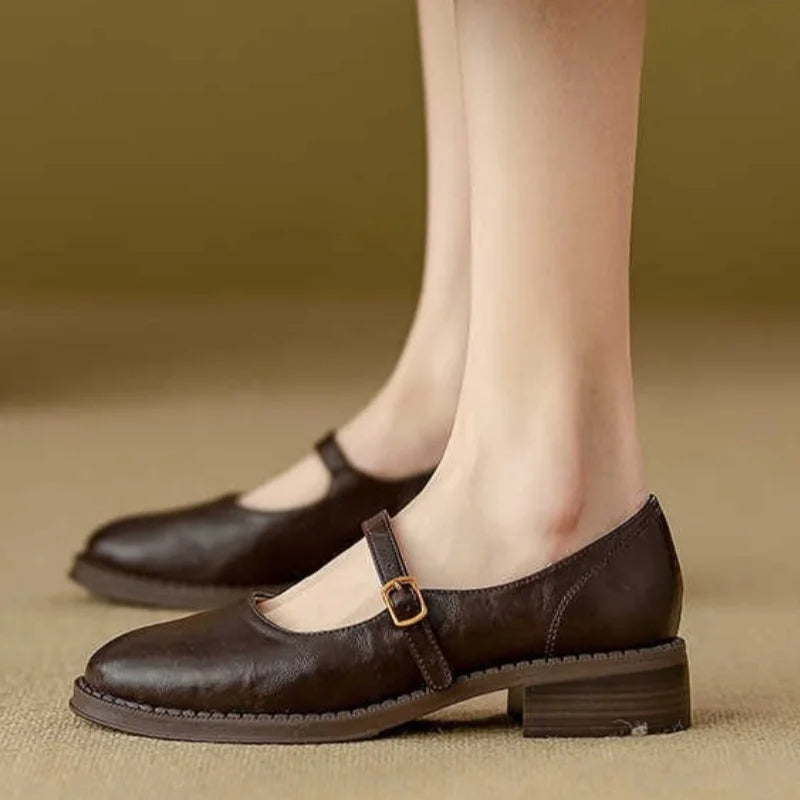 Eleanor Elegant Block Heel Shoes