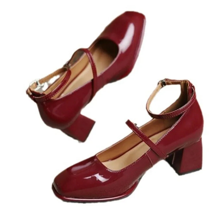 Celeste Elegant Block Heel Sandals