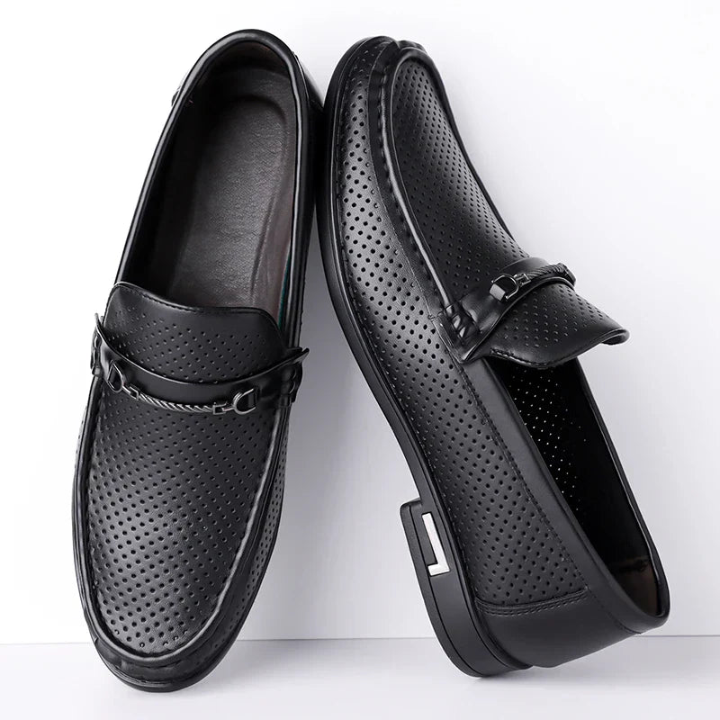 Carlos Italian Leather Dress Loafers