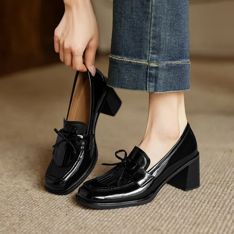 Vivienne Comfortable Heels with 5 cm Block Heel
