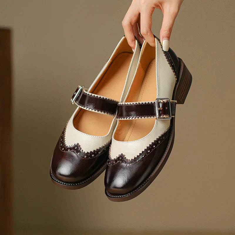 Harlow Comfortable Block Heel Shoes