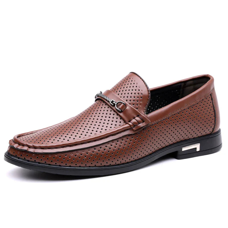 Carlos Italian Leather Dress Loafers