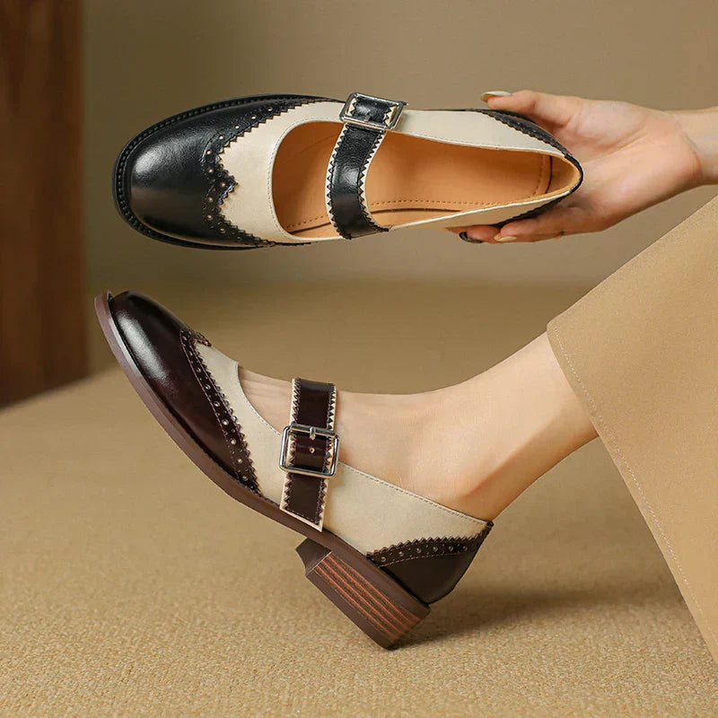 Harlow Comfortable Block Heel Shoes