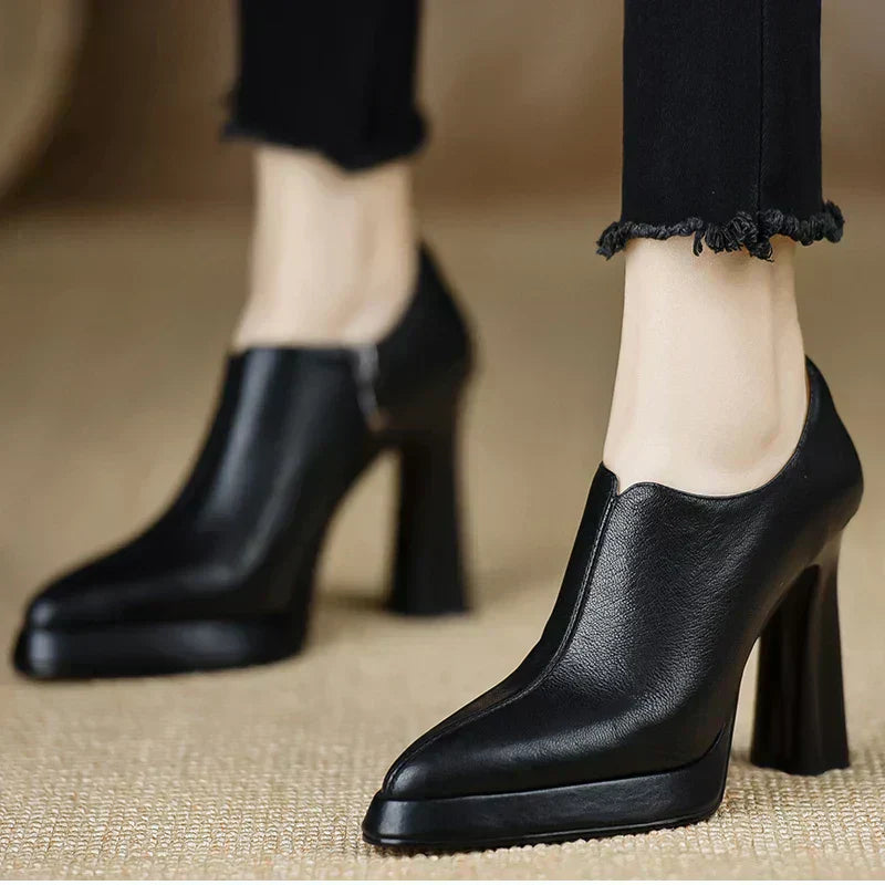 Giselle Stylish Block Heel Heels