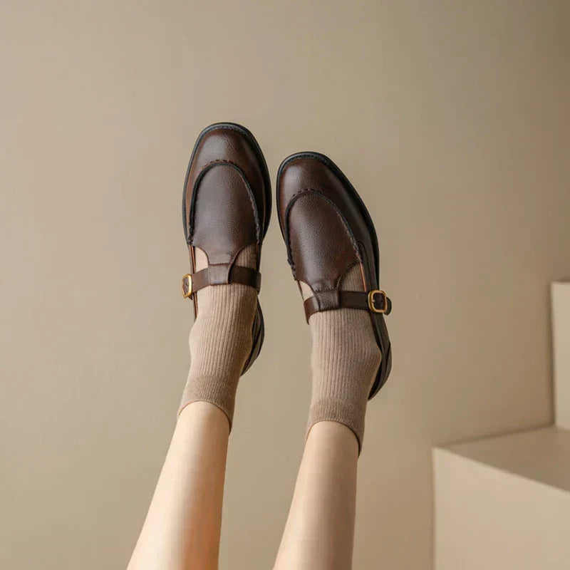 Delia Stylish Block Heel Heels