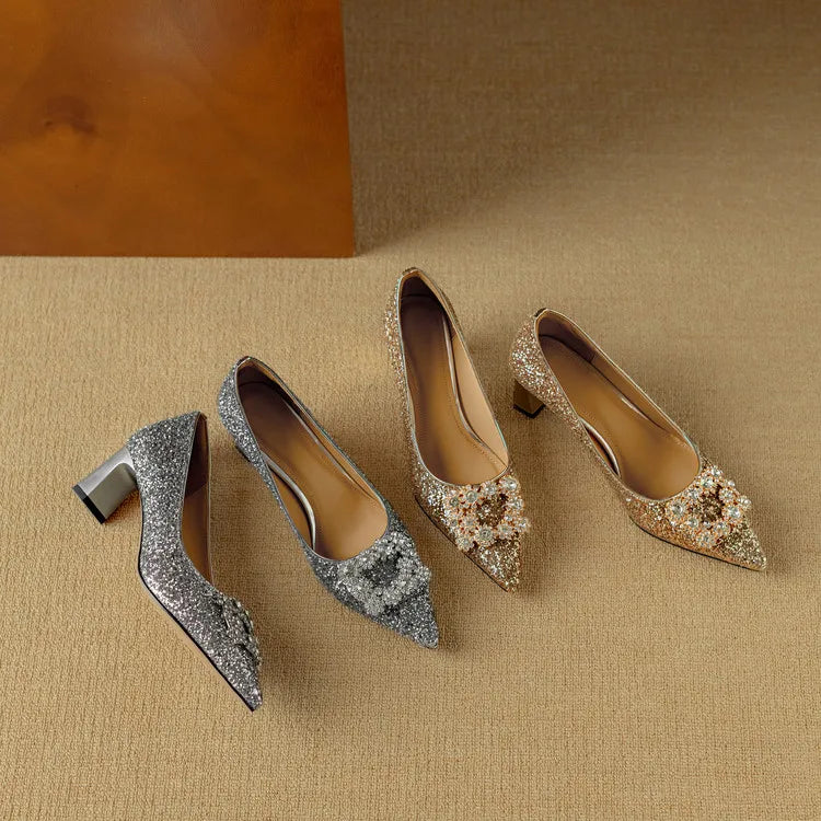 Stella Comfortable Block Heel Heels