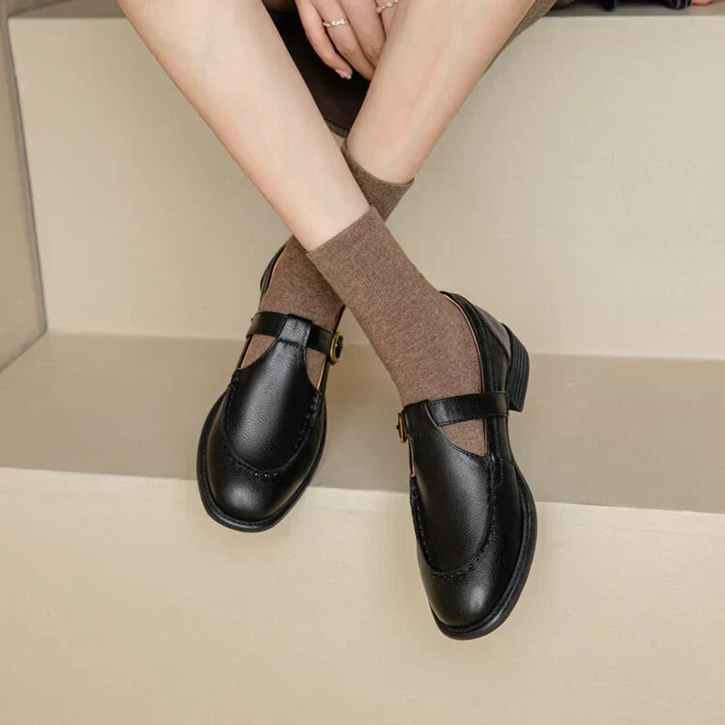 Delia Stylish Block Heel Heels