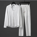 Coordinated Two-Piece Linen Set