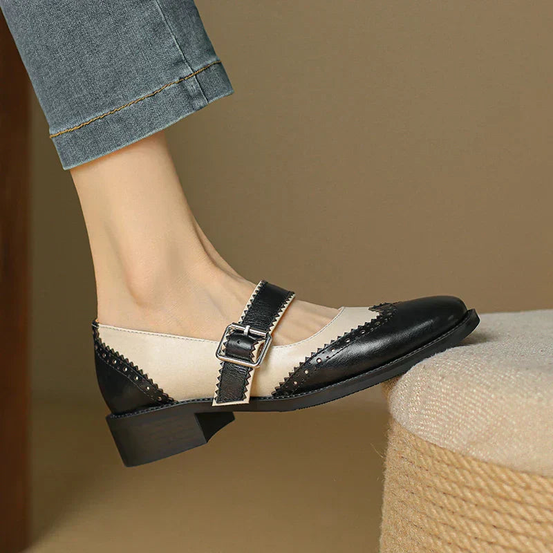Harlow Comfortable Block Heel Shoes