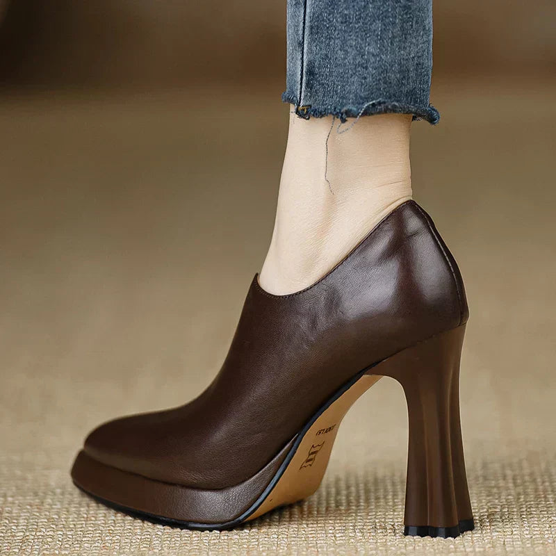 Giselle Stylish Block Heel Heels