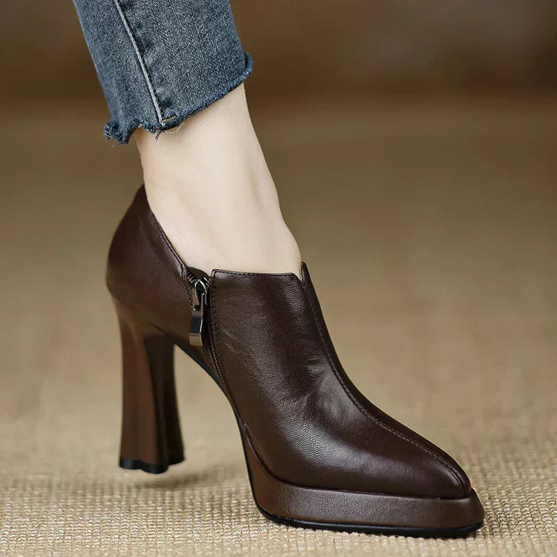 Giselle Stylish Block Heel Heels