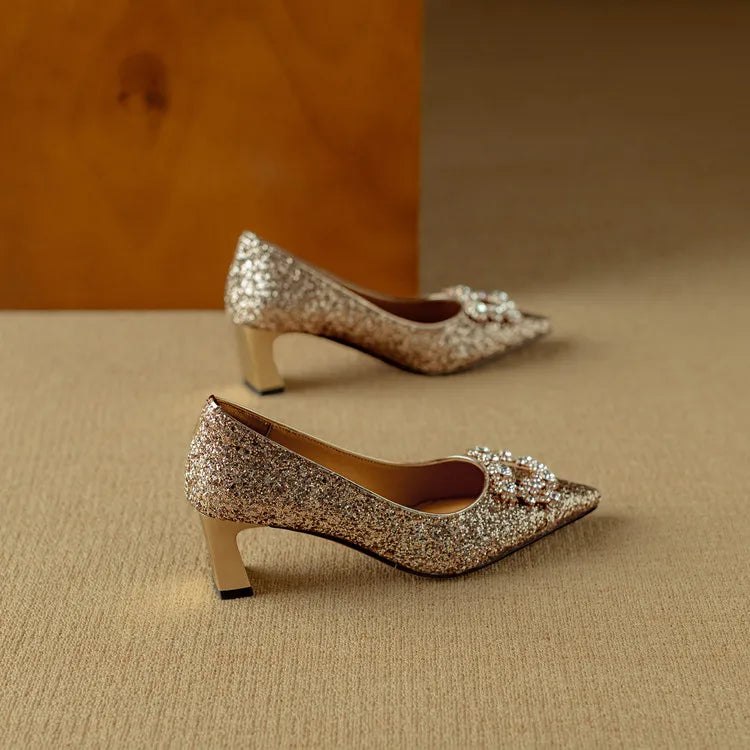 Stella Comfortable Block Heel Heels