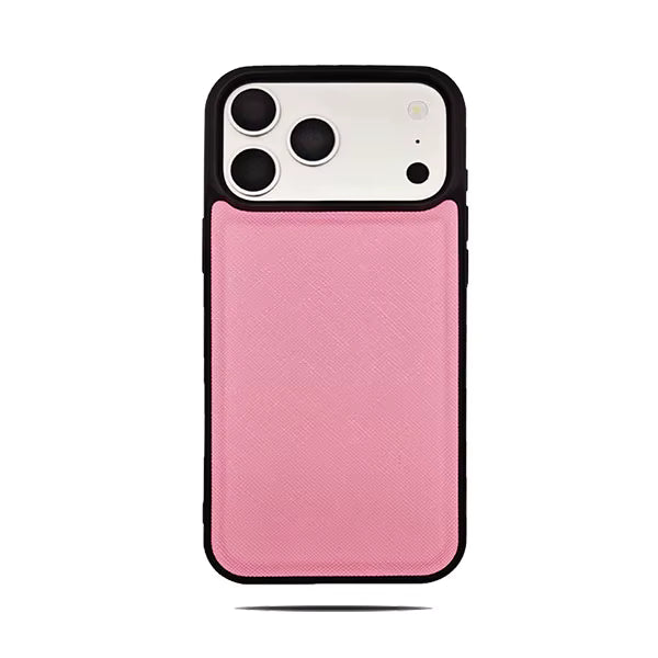 Saffiano PU Leather Phone Case for iPhone 13, 14, and 15 Models 6