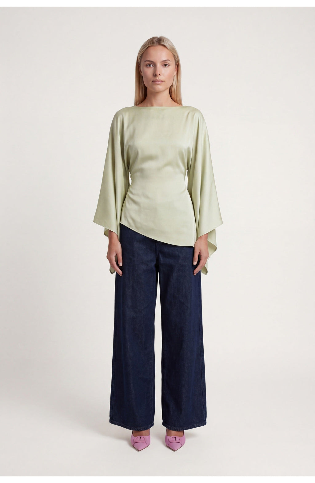 Women’s Top | Asymmetrical | Long Sleeves