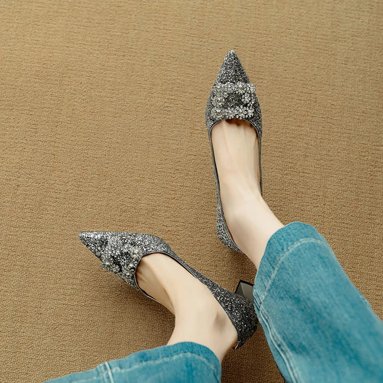 Stella Comfortable Block Heel Heels