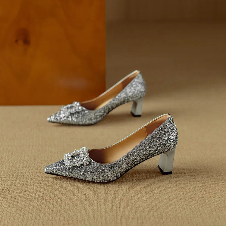 Stella Comfortable Block Heel Heels