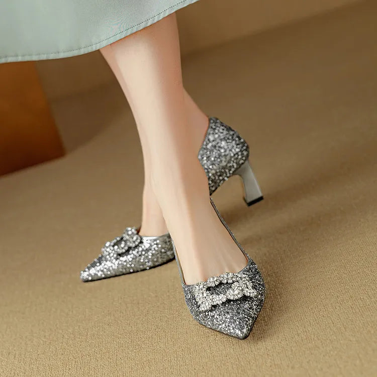 Stella Comfortable Block Heel Heels