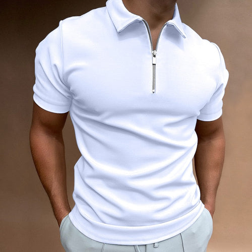 Elon – Polo Shirt with Zipper