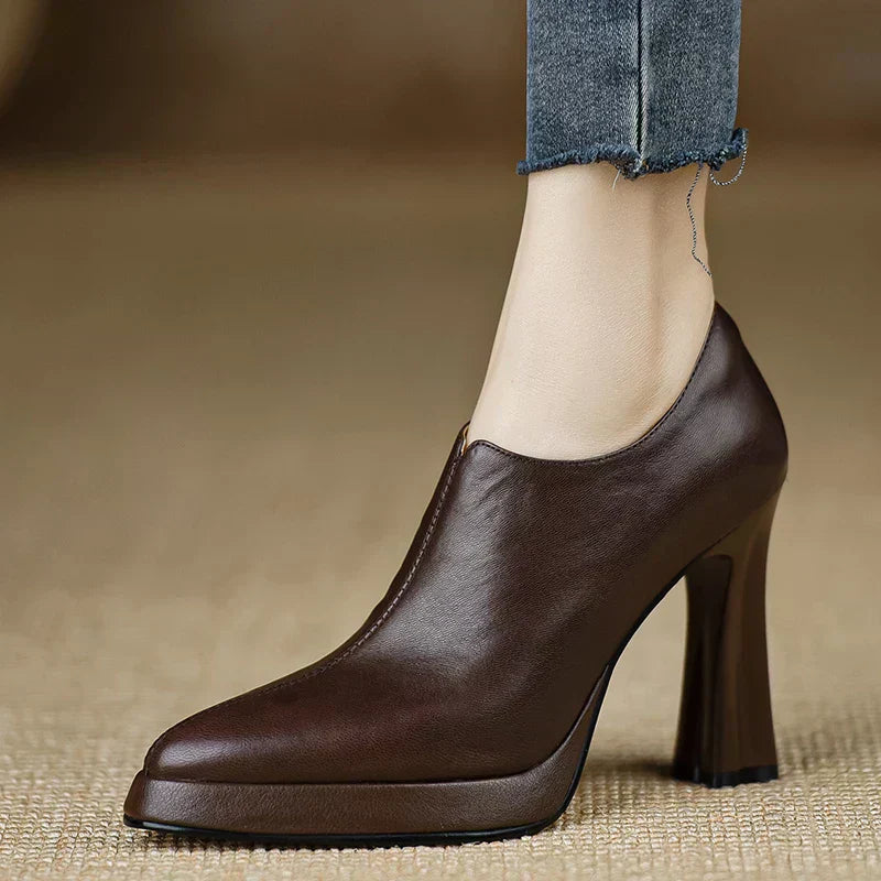 Giselle Stylish Block Heel Heels