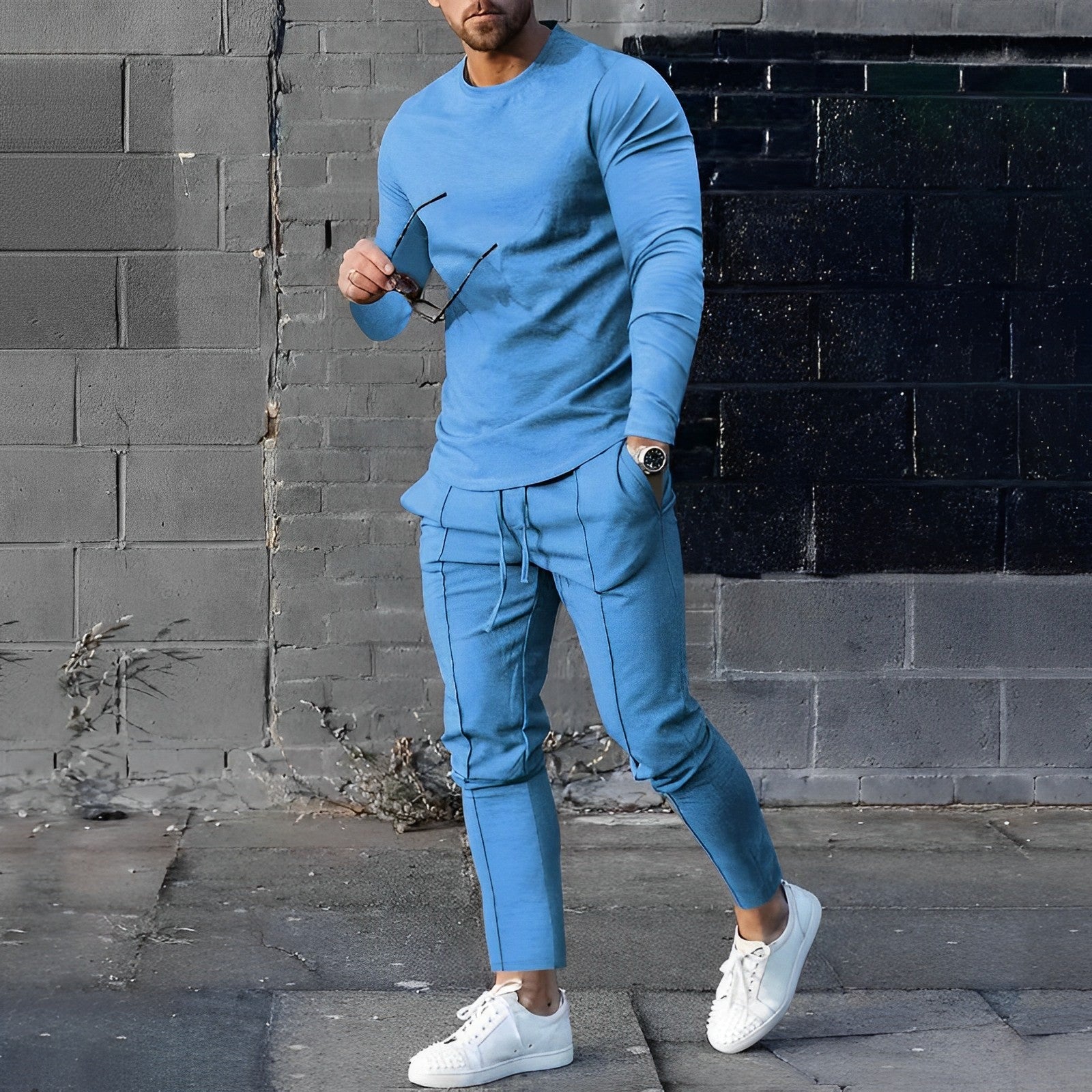 Men’s Jogging Suit – Two-Piece Set