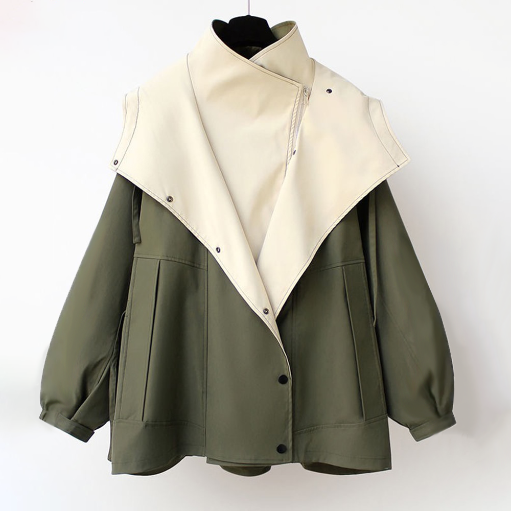 Daphné™ | Elegant Autumn Wind & Rain Jacket